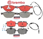 Front & Rear Brake Pad Oes Ceramic +sensor For Bmw 650I / Gc Xdrive New. Price: $229.52.