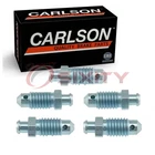Carlson Rear Brake Bleeder Screw For 1999-2009 Chevrolet Silverado 2500 Pad Sl New. Price: $10.63.