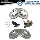 Front & Rear Ceramic Pads Rotors Drums Brake Shoe Kit Set For Honda Civic New. Price: $122.23.