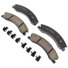 Ac Delco Front Rear Ceramic Disc Brake Pad Set For Silverado Sierra 2500HD New. Price: $94.95.