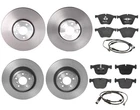 Brembo Disc Brake Pad And Rotor Kit -front Rear 374MM/370MM Low-met For Bmw New. Price: $819.95.