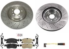 Sport Package Disc Brake Rotor Ceramic Pad Fits Mercedes Benz GLE400 16-19 375MM New. Price: $274.00.