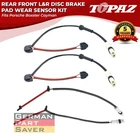 Topaz Rear Front L&r Disc Brake Pad Wear Sensor Kit For Porsche Boxster Cayman New. Price: $17.22.