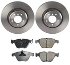 Akebono Front Brake Kit Euro Ceramic Pads 348MM Disc Rotors For Bmw E84 E90 E93 New. Price: $250.95.