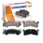 Wagner Sd Front Disc Brake Pad Set For 2002 Workhorse Fastrack FT1802 Ch New. Price: $70.13.