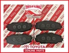2006-2013 Toyota RAV4 Front Ceramic Brake Pads Genuine Oem New 04465-AZ317. Price: $65.90.