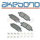 Akebono Pro-act Rear Disc Brake Pad Set For 2008-2013 Infiniti G37 3.7L V6 New. Price: $79.78.