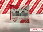 Oem Genuine 2004-2010 Toyota Sienna Front Brake Pads 04465-AZ104/AZ204 New. Price: $49.99.
