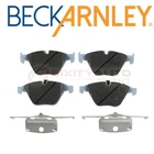 Beck Arnley Front Disc Brake Pad & Hardware Kit For 2004-2005 Bmw 545I Sp New. Price: $67.12.