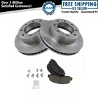 Disc Brake Rotor & Ceramic Pad Front Kit Ford F250 F350 Super Duty New. Price: $167.16.