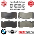 Stoptech Front Street Brake Pads W/shim For 2013 Bmw 135IS 328I Mini Cooper New. Price: $106.28.