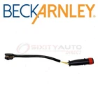 Beck Arnley Front Disc Brake Pad Wear Sensor For 2008-2018 Mercedes-benz C63 Lu New. Price: $24.14.