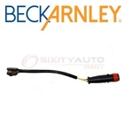 Beck Arnley Front Disc Brake Pad Wear Sensor For 2007-2014 Mercedes-benz Ly New. Price: $24.14.