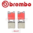 Brembo Rear Disc Brake Pad Set For 1994-1999 Mercedes-benz S320 Braking Oa New. Price: $84.73.