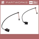 2X Warning Contact For Porsche Cayenne 957 Pr No. 1LP Panamera 970 Front Textar Neu. Price: $22.11.