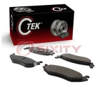 Centric Rear Disc Brake Pad Set For 2011-2018 Ram 1500 Braking Stopping We New. Price: $36.49.