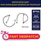 Brake Pad Wear Indicator Sensor Rear A00416 Brembo Warning Contact Wire Quality New. Price: $31.81.