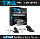 Trq Front & Rear Ceramic Brake Pad Kit For Dodge 1500 Pickup Truck New. Price: $74.95.