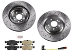 Sport Package Disc Brake Rotors Ceramic Pads For Mercedes Benz GLE43 Amg 375MM New. Price: $289.00.