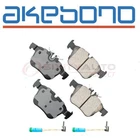 Akebono Euro Rear Disc Brake Pad Set For 2016-2018 Mercedes-benz C350E 2.0L Vj New. Price: $96.53.