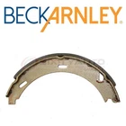 Beck Arnley Rear Parking Brake Shoe For 2005-2010 Mercedes-benz SLK55 Amg Lo New. Price: $55.78.