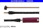 Ate 24.8190-0234.2 Warning Contact, Brake Pad Wear Front Axle For Bmw Neu. Price: $22.75.
