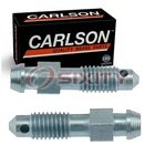 Carlson Front Brake Bleeder Screw For 1967 Jeep Universal Pad Hardware Qy New. Price: $9.97.