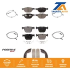 Front Rear Semi-metallic Disc Brake Pads And Wear Sensors Kit (7PC) For Bmw X6 New. Price: $124.56.
