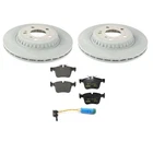Genuine Rear Brake Kit 300MM Vented Disc Rotors Pads Sensor For Mb W250 Class New. Price: $395.95.