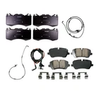 Custom Kit Bosch Front & Akebono Rear Disc Brake Pads Sensors For Range Rover New. Price: $179.95.