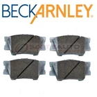 Beck Arnley Rear Disc Brake Pad Set For 2007-2019 Toyota Camry 2.5L L4 Pm New. Price: $36.26.