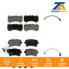 Front Rear Ceramic Brake Pads & Wear Sensor Kit For Audi RS7 With Cast Iron Disc New. Price: $150.77.
