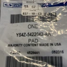 Genuine Ford YS4Z-5422042-AA Handle, Outside Pad New. Price: $9.11.