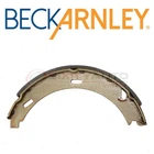Beck Arnley Rear Parking Brake Shoe For 2007-2009 Mercedes-benz CLK550 Pu New. Price: $53.62.