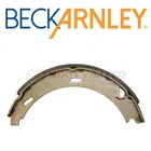 Beck Arnley Rear Parking Brake Shoe For 1988-1993 Mercedes-benz 300CE Disc Ob New. Price: $53.62.