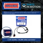 Brake Pad Wear Indicator Sensor Rear BWL3087 Borg & Beck Warning Contact Wire New. Price: $14.28.