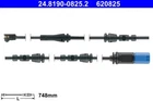 Ate 24.8190-0825.2 Warning Contact, Brake Pad Wear For Bmw Neu. Price: $30.04.