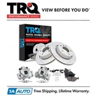 Trq Rear Ceramic Brake Pads & Drilled Rotors Kit Fits Bmw 323CI 323I 325CI 325I New. Price: $229.95.