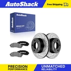 Front Drilled Slotted Brake Rotors Ceramic Pads Ford, Ranger 2003-2011 New. Price: $80.43.